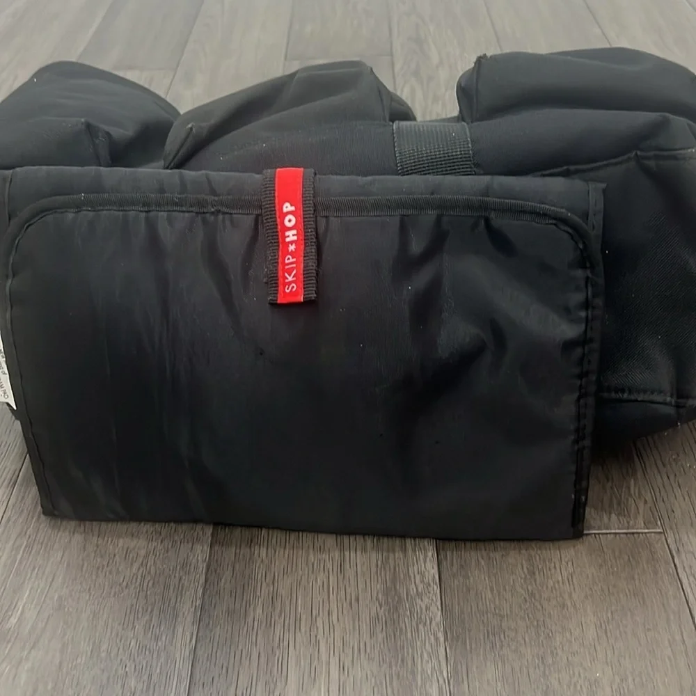 Skip hop duo double signature maternity diaper bag